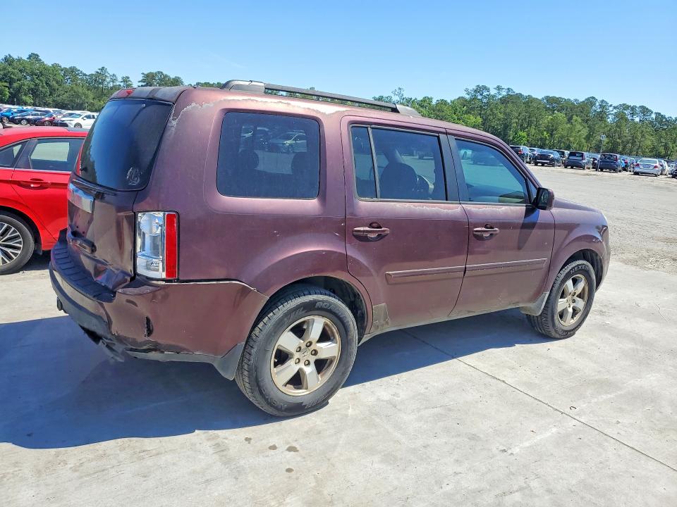 2010 Honda VIN 5FNYF3H5XAB019001 COPART salvage auction — REAR END, Ga - Cert Of Title-Salvage, sold $450 on 2026-07-02 (photo 3)