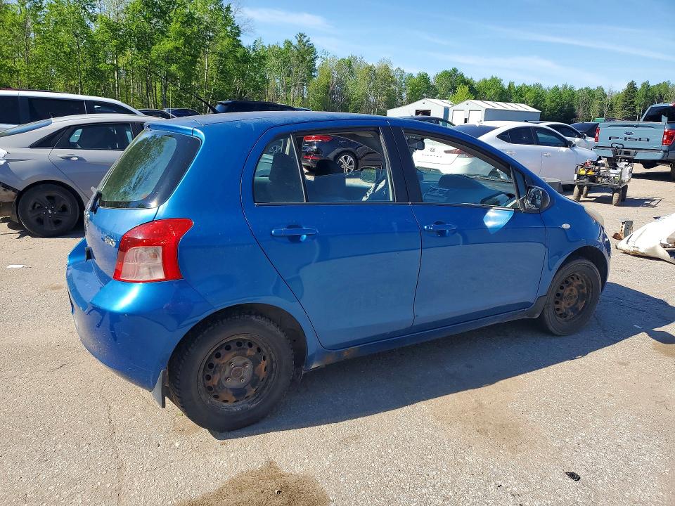 2007 Toyota Yaris VIN JTDKT923375122120 COPART salvage auction — MINOR DENT/SCRATCHES, On - Permit No Brand - Unfit, sold $800 on 2026-07-08 (photo 3)