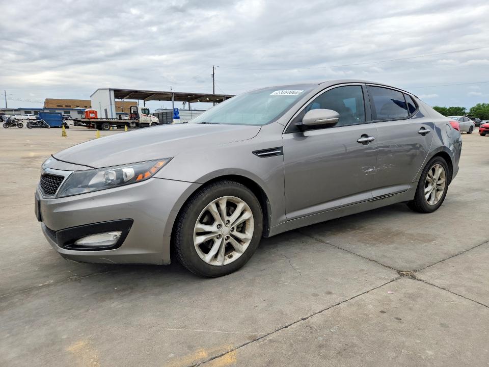 2013 Kia Optima VIN 5XXGN4A74DG240756 COPART salvage auction — SIDE, Tx - Salvage Vehicle Title, sold $1,000 on 2026-07-16 (photo 1)