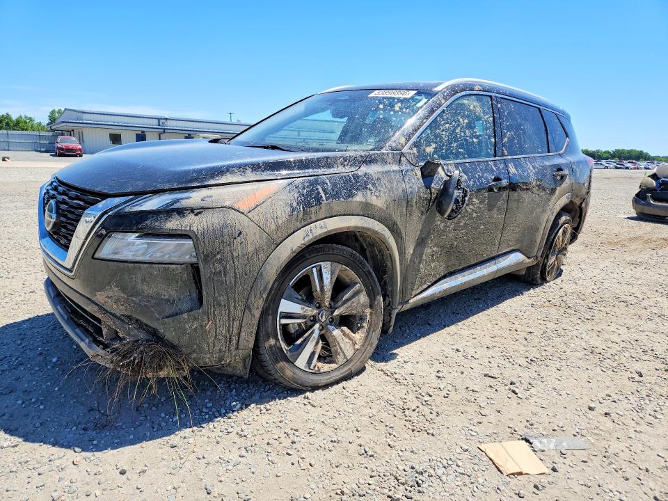 2021 Nissan VIN JN8AT3CA1MW000582 COPART salvage auction — REAR END, Nc - Salvage Certificate Of Title, sold $225 on 2026-07-27 (photo 1)