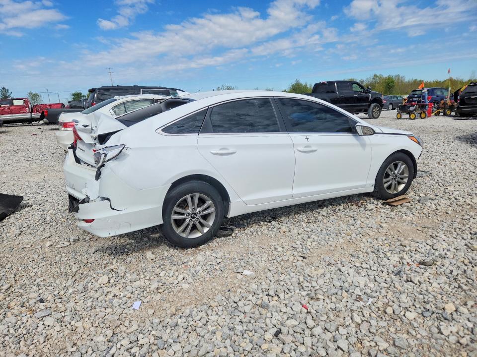 2016 Hyundai Sonata VIN 5NPE24AF3GH323563 COPART salvage auction — FRONT END, MI - CERTIFICATE OF TITLE, sold $525 on 2026-07-02 (photo 3)