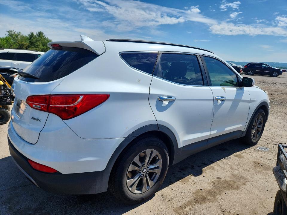 2014 Hyundai Santa fe VIN 5XYZU3LB3EG125764 COPART salvage auction — FRONT END, PA - CERTIFICATE OF SALVAGE, sold $1,150 on 2026-07-02 (photo 3)