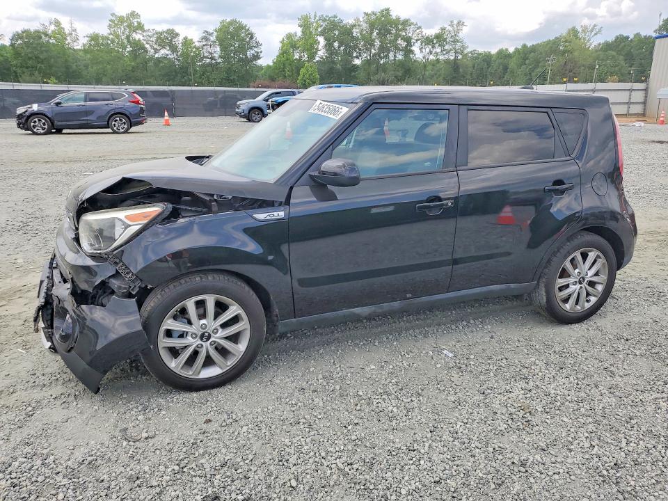 2017 Kia Soul VIN KNDJP3A53H7497771 COPART salvage auction — FRONT END, Sc - Cert Of Title-Salvage, sold $850 on 2026-07-13 (photo 1)