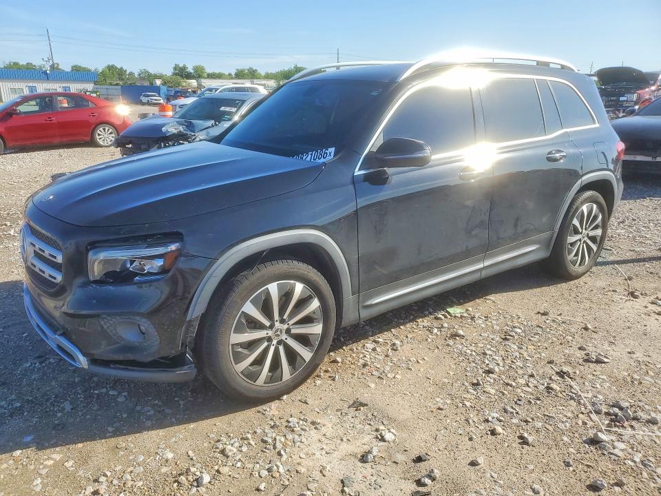 2021 Mercedes-benz Glb VIN W1N4M4GB0MW097393 COPART salvage auction — FRONT END, TX - SALVAGE VEHICLE TITLE (P), sold $7,800 on 2026-07-16 (photo 1)