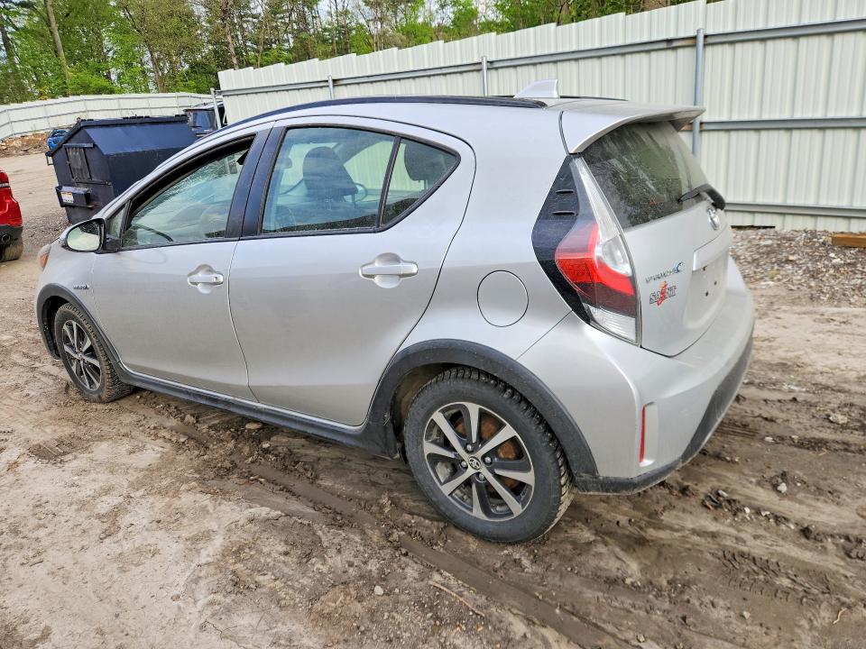 2018 Toyota Prius VIN JTDKDTB39J1606446 COPART salvage auction — FRONT END, Vt - Cert Of Title-Salvage Vehicle, sold $3,000 on 2026-07-20 (photo 2)