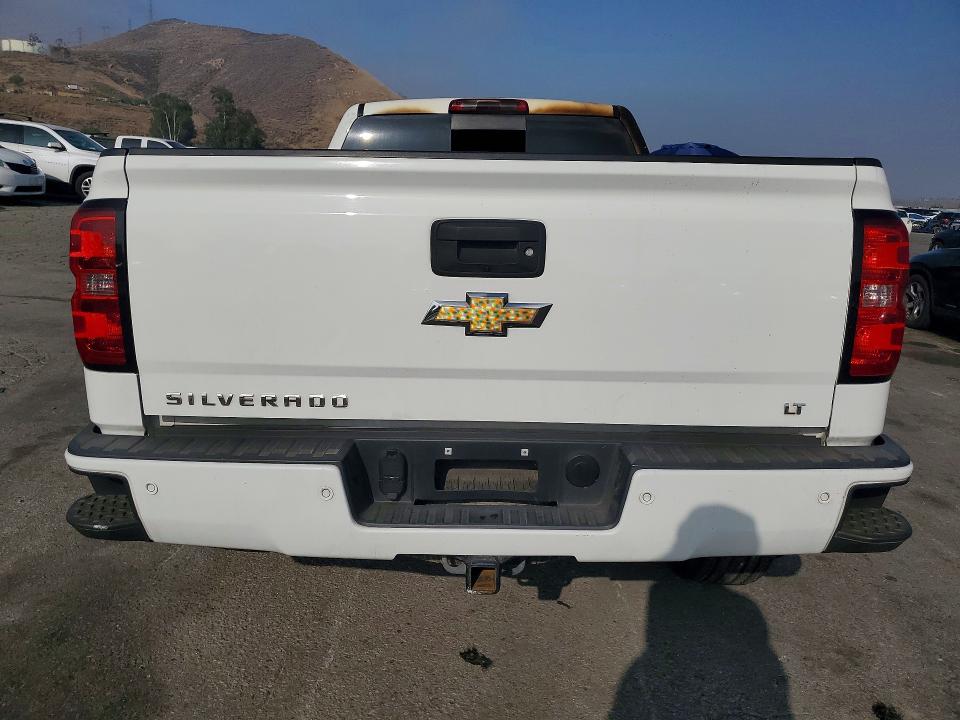 2016 Chevrolet Silverado 1500 VIN 3GCUKREC7GG375411 COPART salvage auction — BURN, Ca - Salvage Certificate, sold $550 on 2026-07-09 (photo 6)