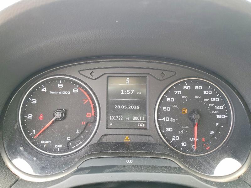 2016 Audi A3 VIN WAUE8GFFXG1040381 COPART salvage auction — SIDE, CA - NON-REPAIRABLE VEHICLE CERT, sold $1,550 on 2026-07-14 (photo 9)