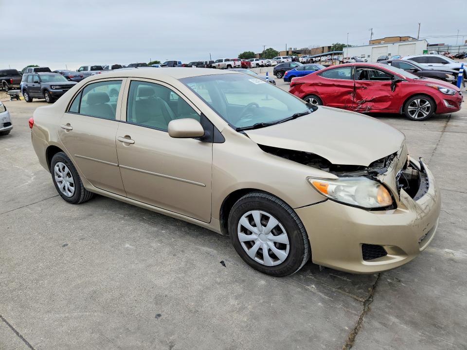 2010 Toyota Corolla VIN 1NXBU4EE0AZ191269 COPART salvage auction — FRONT END, Tx - Certificate Of Title, sold $250 on 2026-07-09 (photo 4)