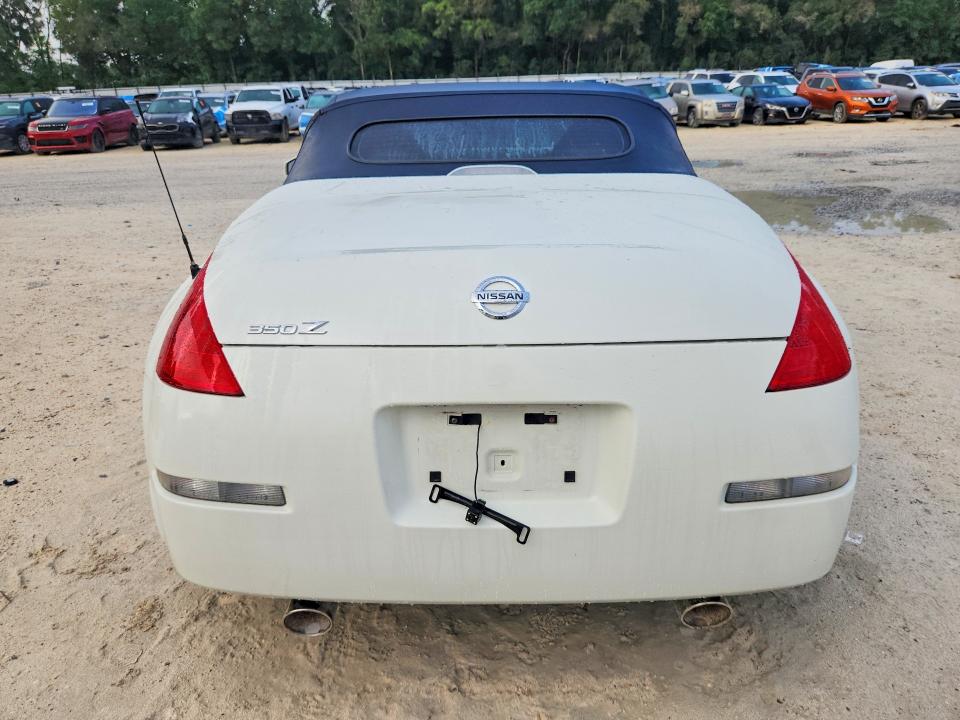 2006 Nissan 350z VIN JN1AZ36A96M455414 COPART salvage auction — FRONT END, Fl - Cert Of Title Slvg Rebuildable, sold $275 on 2026-07-21 (photo 6)