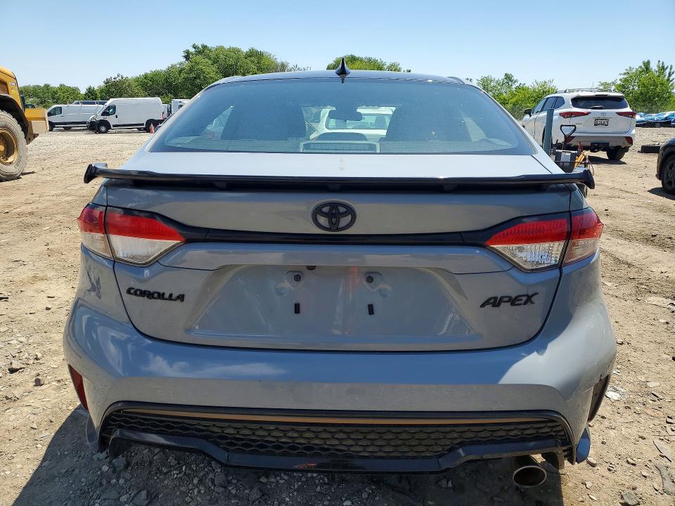 2022 Toyota VIN 5YFS4MCE6NP097939 COPART salvage auction — FRONT END, Md - Cert Of Salvage > 75% Damage, sold $6,800 on 2026-07-09 (photo 6)