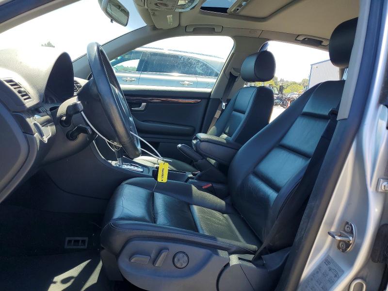 2005 Audi A4 VIN WAUJC68E05A096158 COPART salvage auction — FRONT END, Ca - Salvage Certificate, sold $925 on 2026-07-17 (photo 7)