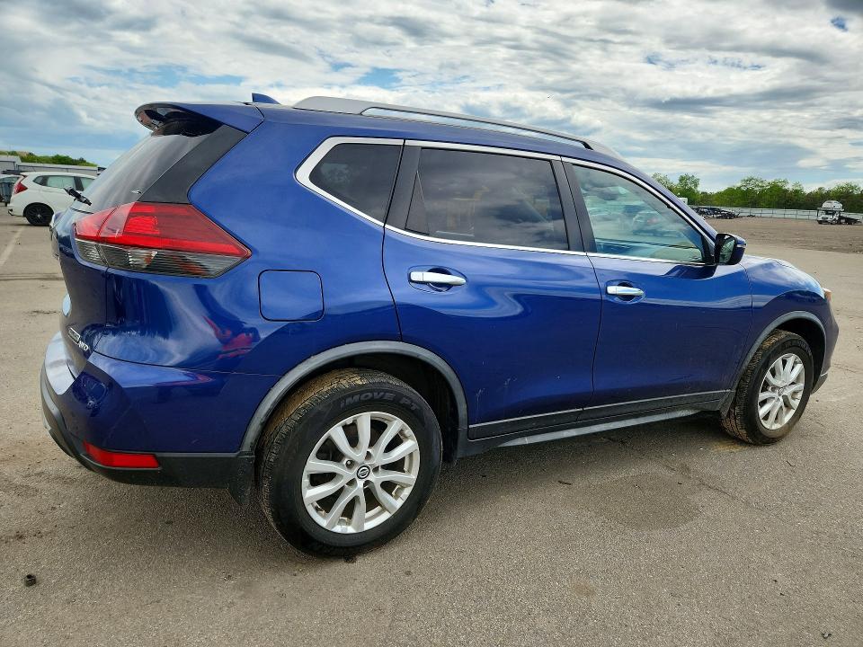 2020 Nissan Rogue VIN JN8AT2MV1LW107139 COPART salvage auction — REAR END, Ny - Mv-907A Salvage Certificate, sold $2,150 on 2026-07-22 (photo 3)