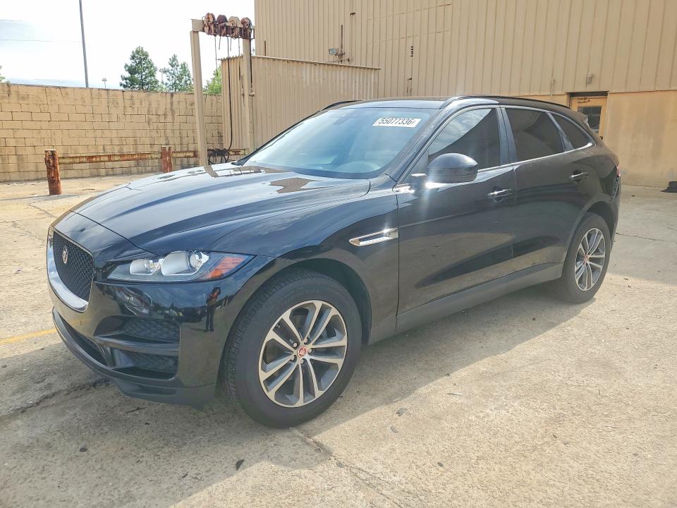 2018 Jaguar F-pace VIN SADCJ2FX0JA266659 COPART salvage auction — REAR END, Sc - Cert Of Title-Salvage, sold $175 on 2026-07-24 (photo 1)