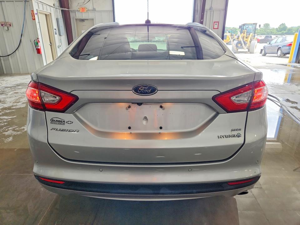2016 Ford Fusion VIN 3FA6P0LUXGR406114 COPART salvage auction — FRONT END, Il - Salvage Certificate, sold $1,450 on 2026-07-27 (photo 6)