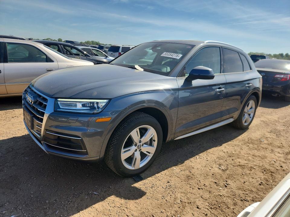 2018 Audi Q5 VIN WA1ANAFY3J2013169 COPART salvage auction — NORMAL WEAR, IL - SALVAGE CERTIFICATE, sold $8,200 on 2026-07-28 (photo 1)
