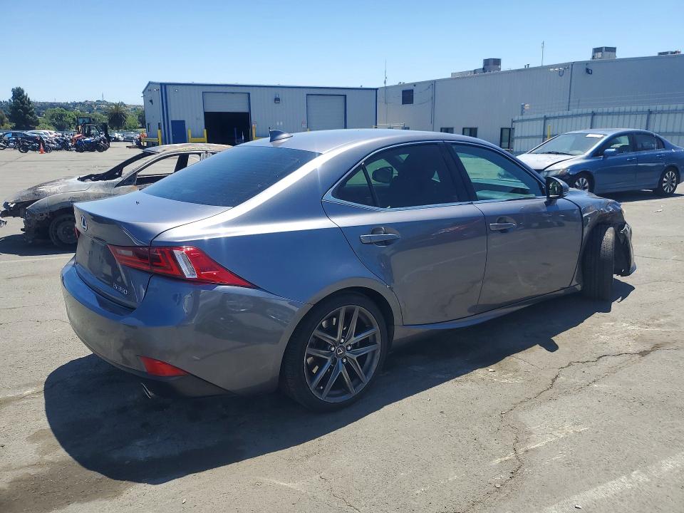 2014 Lexus Is 350 VIN JTHBE1D23E5006721 COPART salvage auction — FRONT END, Ca - Salvage Certificate, sold $3,200 on 2026-07-06 (photo 3)