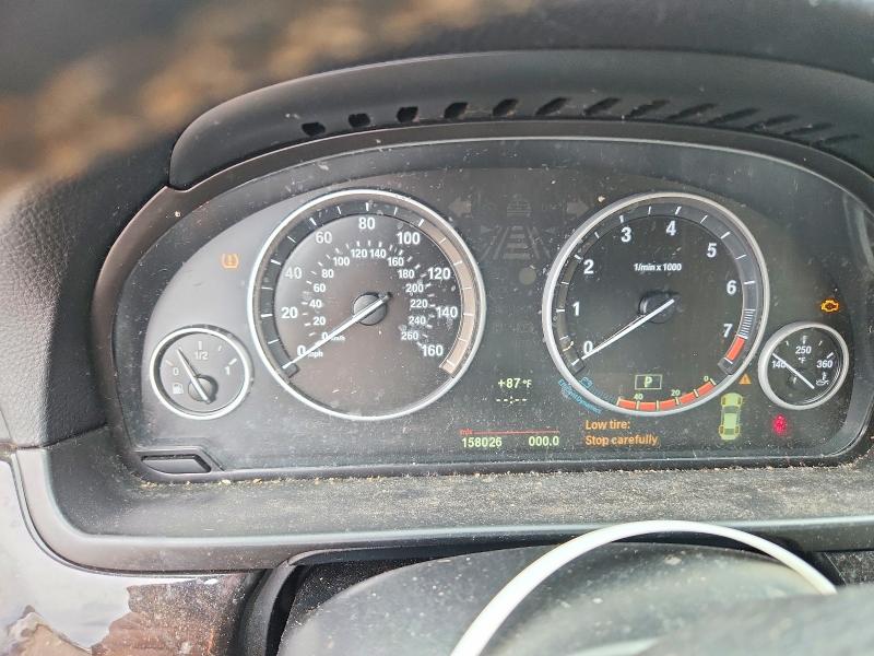 2012 BMW 5er VIN WBAFU7C53CDU57071 COPART salvage auction — MECHANICAL, Mt - Certificate Of Title, sold $575 on 2026-07-09 (photo 9)