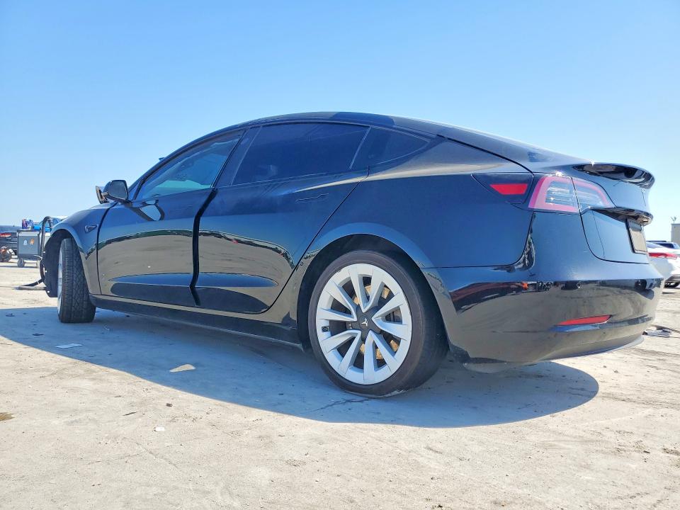 2021 Tesla Model 3 VIN 5YJ3E1EA6MF031881 COPART salvage auction — FRONT END, Tx - Salvage Vehicle Title, sold $4,300 on 2026-07-16 (photo 2)