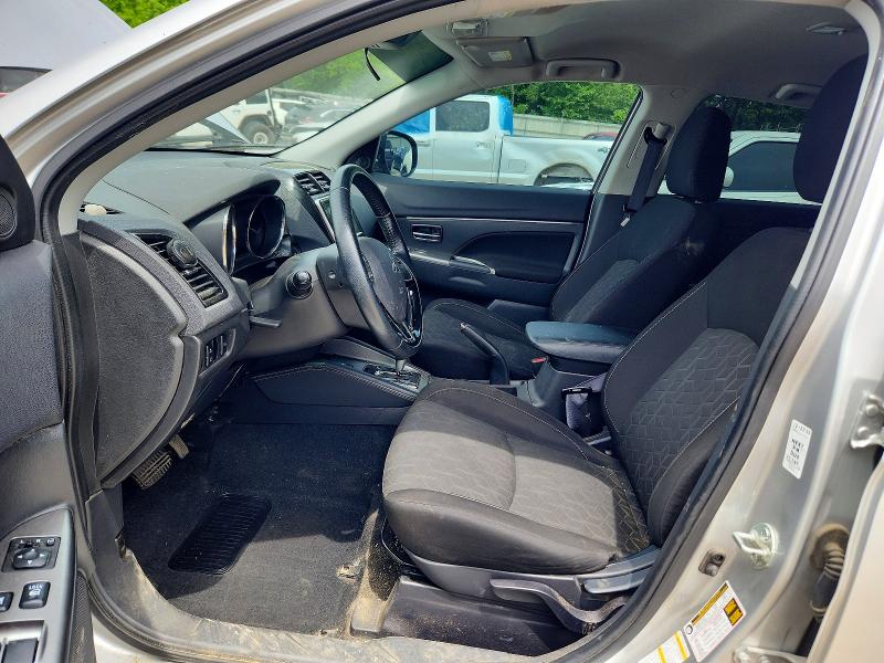 2021 Mitsubishi Outlander VIN JA4ARUAU8MU023604 COPART salvage auction — FRONT END, Pa - Certificate Of Salvage, sold $1,250 on 2026-07-16 (photo 7)