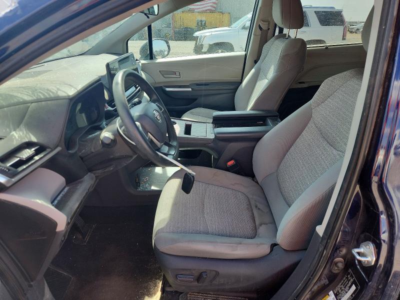 2021 Toyota Sienna VIN 5TDKRKEC1MS061955 COPART salvage auction — SIDE, TX - SALVAGE VEHICLE TITLE, sold $100 on 2026-07-28 (photo 7)