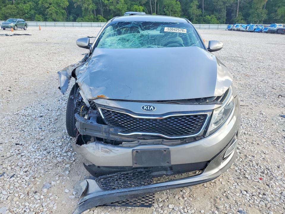 2015 Kia VIN 5XXGM4A73FG504085 COPART salvage auction — FRONT END, Tx - Salvage Vehicle Title, sold $675 on 2026-07-10 (photo 5)