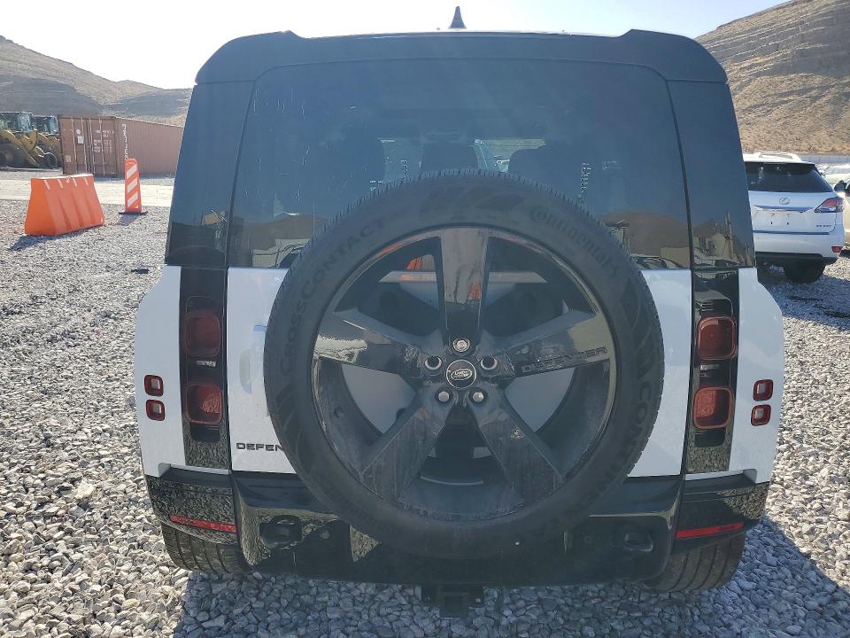 2025 Land rover Defender VIN SALE2EEU1S2367580 COPART salvage auction — FRONT END, Nv - Salvage Title, sold $41,500 on 2026-07-08 (photo 6)