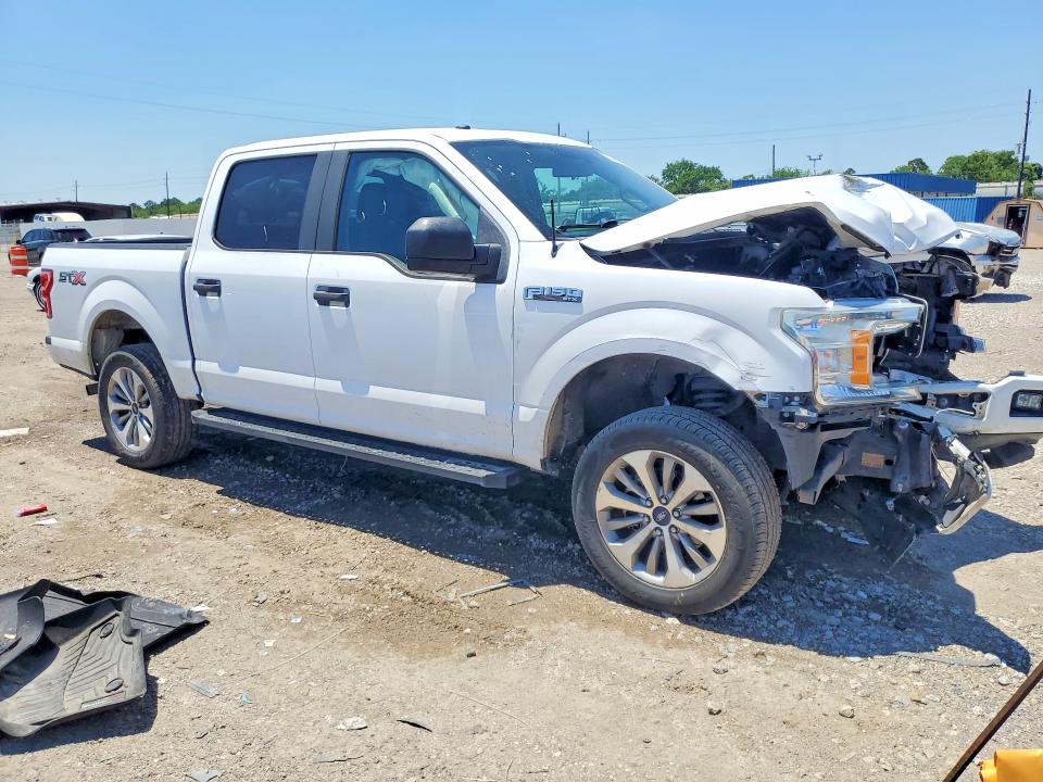 2018 Ford VIN 1FTEW1CPXJKC45123 COPART salvage auction — FRONT END, Tx - Salvage Vehicle Title, sold $4,250 on 2026-07-09 (photo 4)