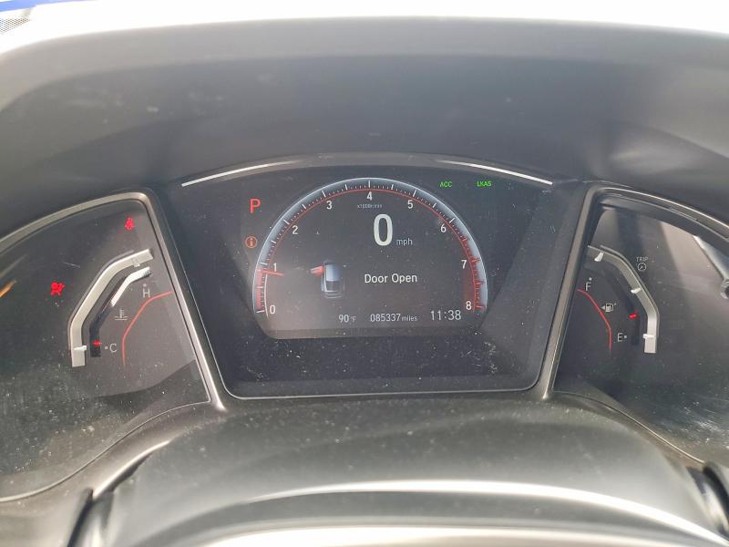 2018 Honda Civic VIN SHHFK7H92JU427889 COPART salvage auction — FRONT END, Tx - Salvage Vehicle Title, sold $325 on 2026-07-23 (photo 9)