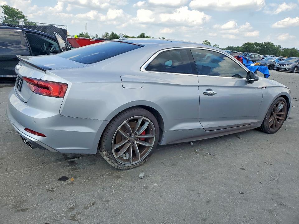 2018 Audi VIN WAUP4AF54JA017047 COPART salvage auction — MINOR DENT/SCRATCHES, In - Certificate Of Title (P), sold $10,900 on 2026-07-30 (photo 3)
