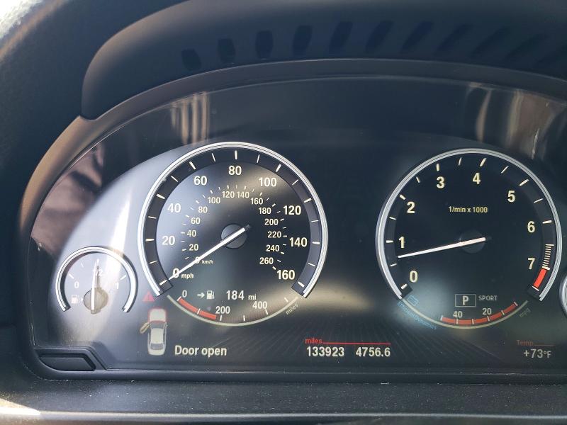 2015 BMW 5er VIN WBA5B3C5XFD546800 COPART salvage auction — REAR END, Ca - Salvage Certificate, sold $3,500 on 2026-07-10 (photo 9)
