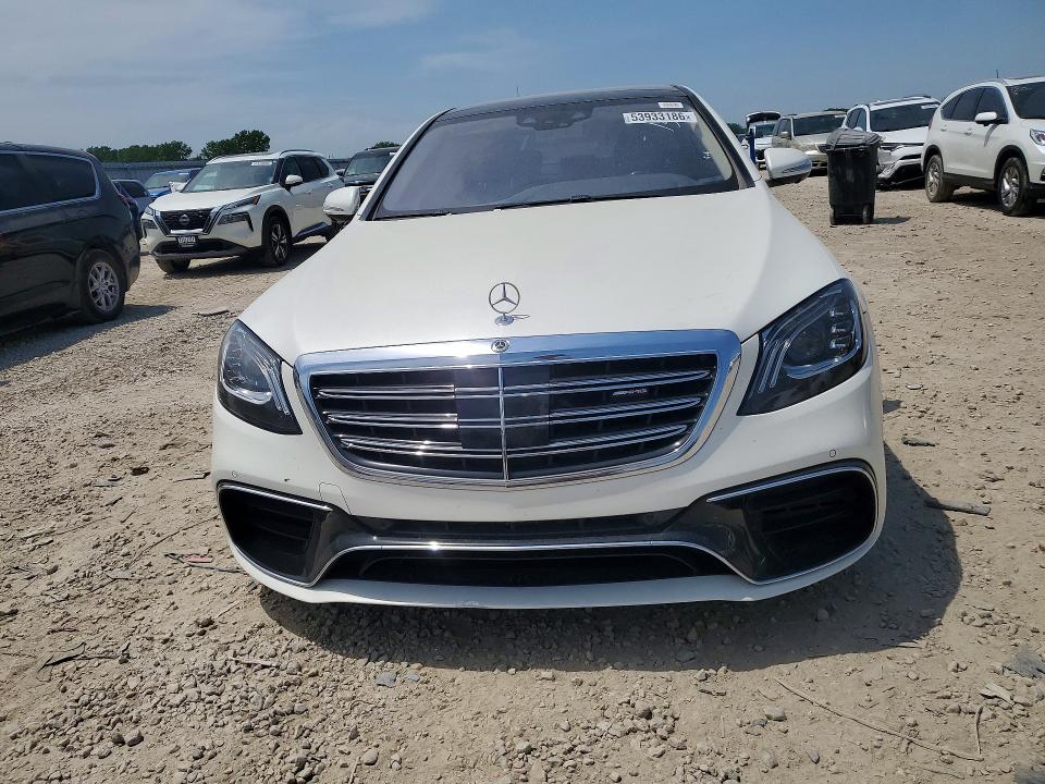 2019 Mercedes-benz S class VIN WDDUG8JB9KA433198 COPART salvage auction — MECHANICAL, Mo - Dealer Only Clean Title (P), sold $37,000 on 2026-07-30 (photo 5)