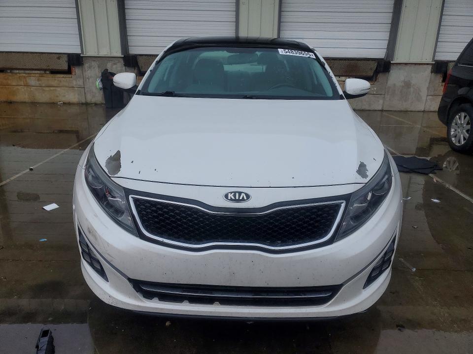 2015 Kia Optima VIN 5XXGR4A60FG427815 COPART salvage auction — FRONT END, Oh - Certificate Of Title, sold $1,350 on 2026-07-16 (photo 5)