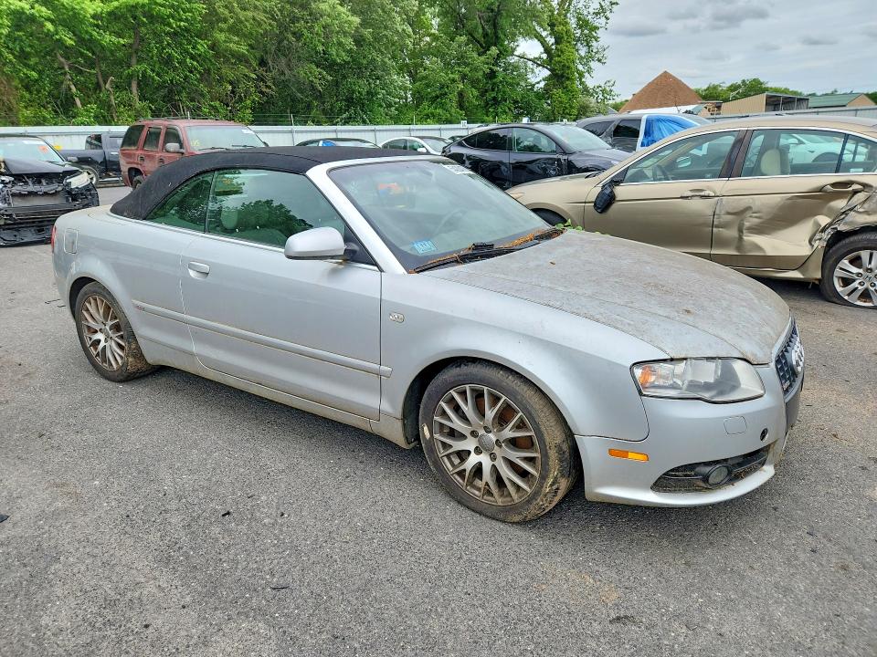 2009 Audi A4 VIN WAUDF48H89K004250 COPART salvage auction — MECHANICAL, Nj - Certificate Of Title, sold $425 on 2026-07-14 (photo 4)