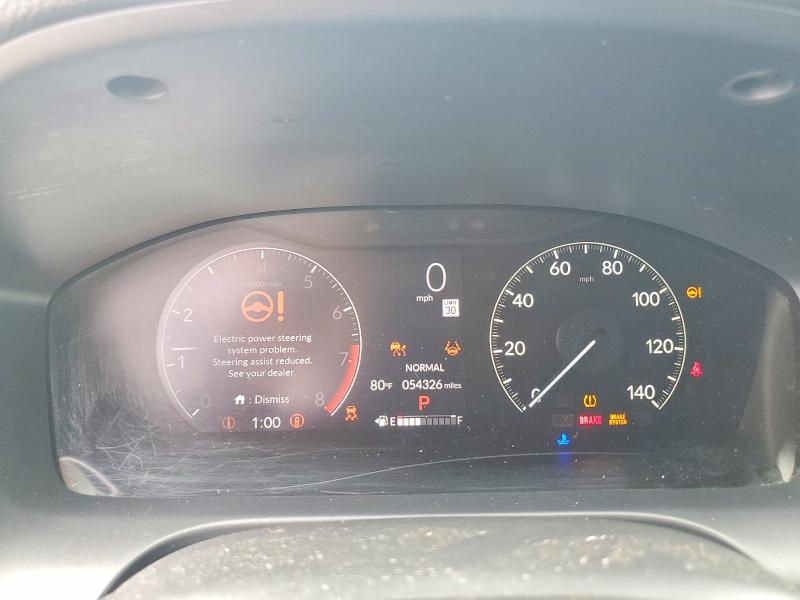2024 Honda Hr-v VIN 3CZRZ2H37RM707690 COPART salvage auction — FRONT END, Mo - Salvage Certificate Of Title, sold $7,500 on 2026-07-27 (photo 9)
