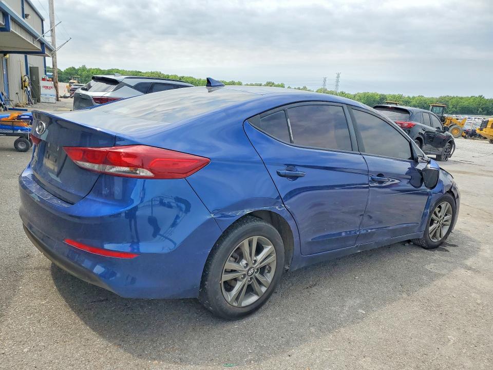 2018 Hyundai Elantra VIN 5NPD84LF0JH363291 COPART salvage auction — ALL OVER, Tn - Salvage Certificate, sold $725 on 2026-07-02 (photo 3)