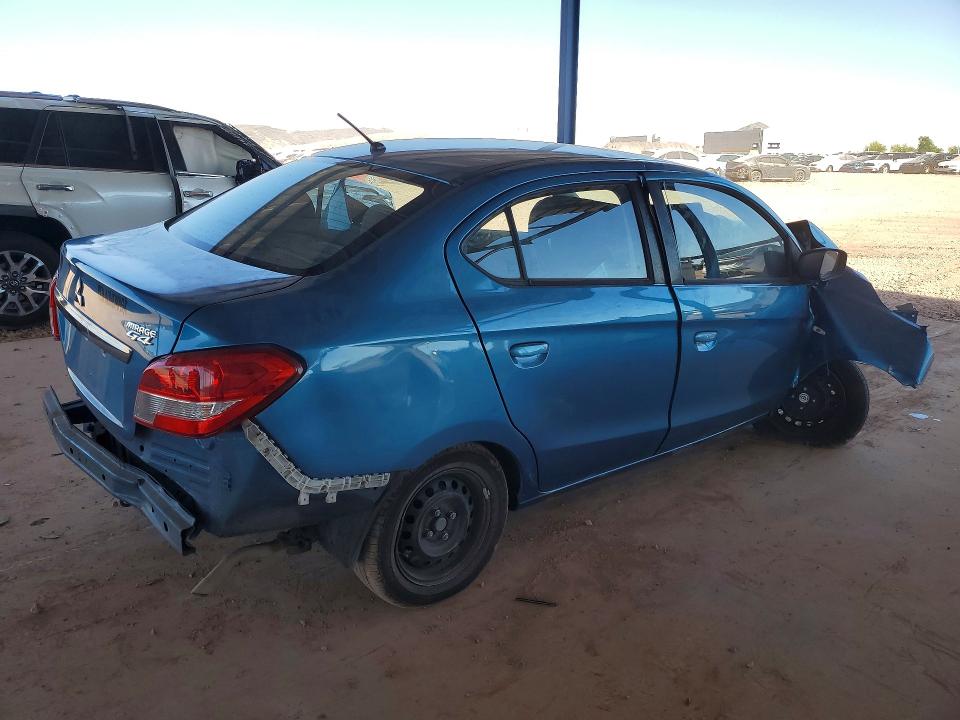 2018 Mitsubishi Mirage VIN ML32F3FJ3JHF08335 COPART salvage auction — FRONT END, AZ - CERT OF TITLE - SALVAGE, sold $225 on 2026-07-30 (photo 3)