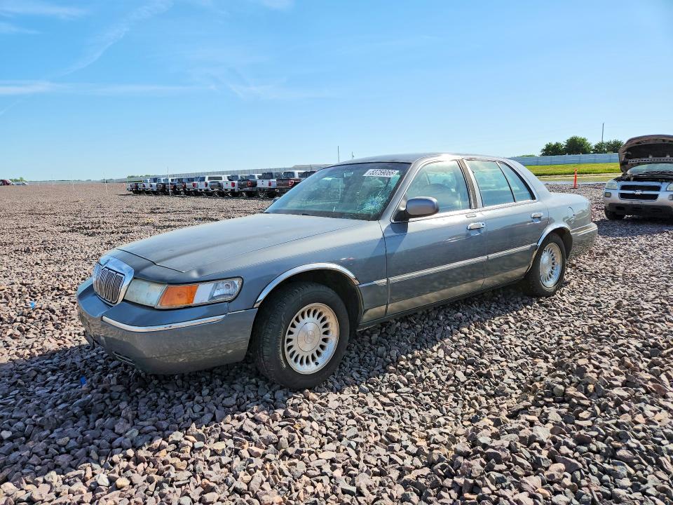 1998 Mercury Grand marquis VIN 2MEFM75WXWX665629 COPART salvage auction — HAIL, Mo - Salvage Certificate Of Title, sold $650 on 2026-07-27 (photo 1)