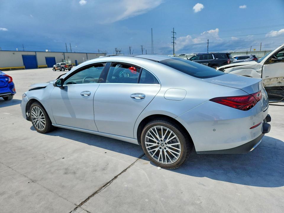 2026 Mercedes-benz Cla-klasse VIN W1K5J4HB5TN602535 COPART salvage auction — FRONT END, Tx - Salvage Vehicle Title, sold $10,600 on 2026-07-07 (photo 2)