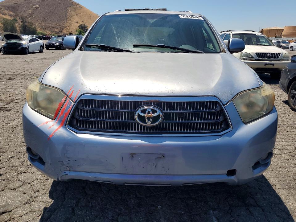 2008 Toyota Highlander VIN JTEEW44A682007755 COPART salvage auction — MECHANICAL, Ca - App For Dup Clean Or Ac, sold $925 on 2026-07-06 (photo 5)