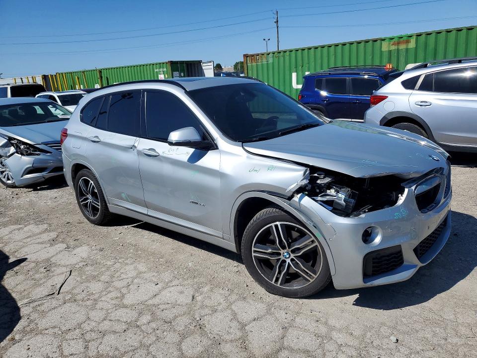 2017 BMW X1 VIN WBXHT3C30H5F82302 COPART salvage auction — FRONT END, In - Cert Of Title-Salvage Title, sold $600 on 2026-07-24 (photo 4)