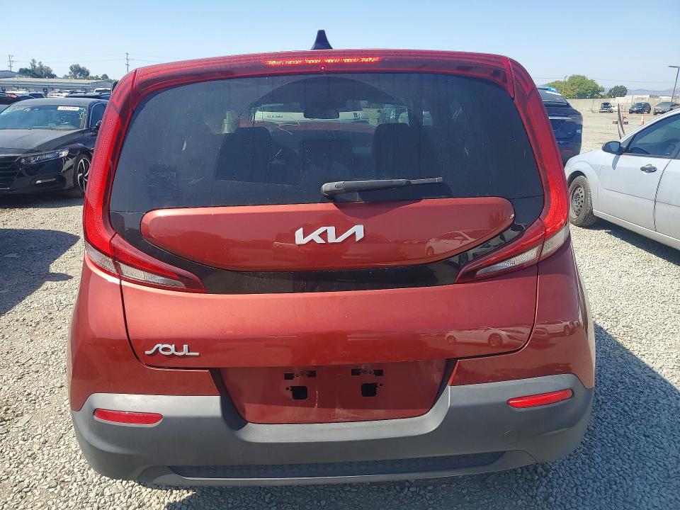 2022 Kia Soul VIN KNDJ23AU2N7837008 COPART salvage auction — FRONT END, Ca - Dis/Dlr/Exp Only Clean Title, sold $2,150 on 2026-07-27 (photo 6)