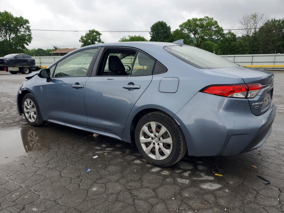 2020 Toyota Corolla VIN JTDEPRAE1LJ104611 COPART salvage auction — FRONT END, Tn - Salvage Certificate, sold $3,700 on 2026-07-15 (photo 2)