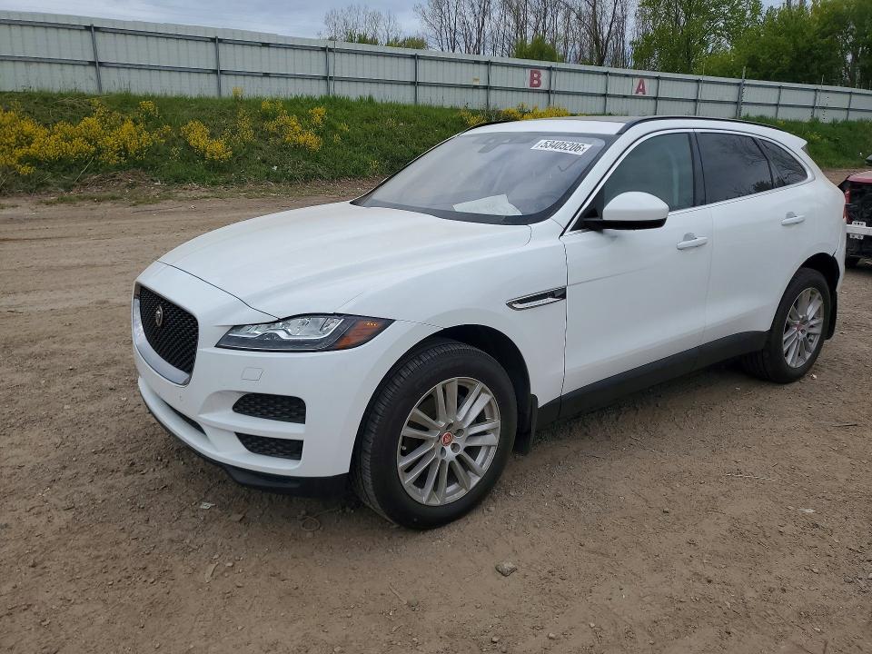 2018 Jaguar F-pace VIN SADCK2FN8JA281258 COPART salvage auction — NORMAL WEAR, Pa - Dealer Only Clean Title (P), sold $3,700 on 2026-07-27 (photo 1)