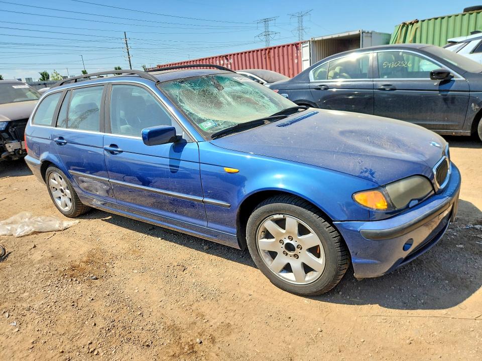 2003 BMW 3er VIN WBAEP334X3PF03175 COPART salvage auction — ROOF, Il - Salvage Certificate, sold $650 on 2026-07-21 (photo 4)