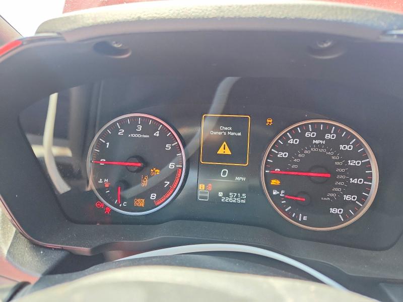 2024 Subaru VIN JF1VBAH60R9807907 COPART salvage auction — FRONT END, Il - Salvage Certificate, sold $3,000 on 2026-07-13 (photo 9)