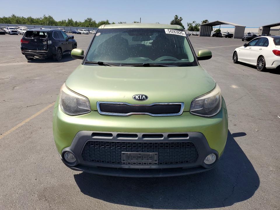 2015 Kia Soul VIN KNDJN2A26F7760211 COPART salvage auction — VANDALISM, Ca - Salvage Certificate, sold $1,100 on 2026-07-09 (photo 5)