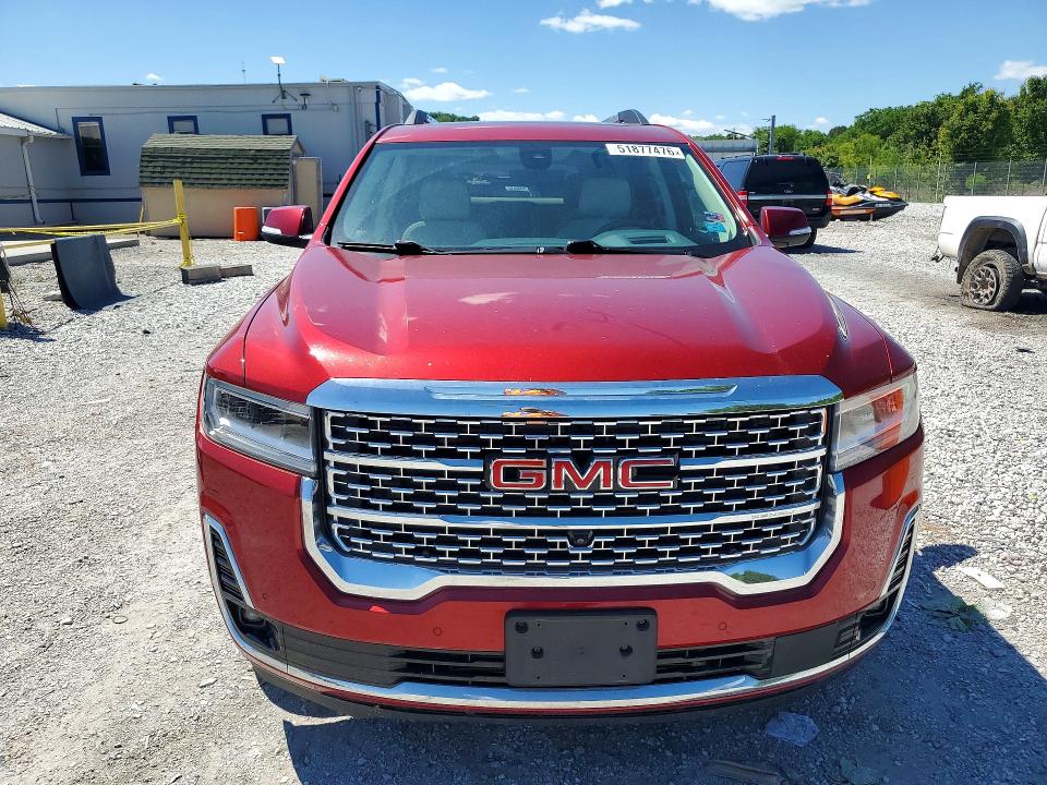2021 Gmc Acadia VIN 1GKKNXLS1MZ185245 COPART salvage auction — REAR END, Ar - Cert Of Title-Salvage, sold $8,100 on 2026-07-27 (photo 5)