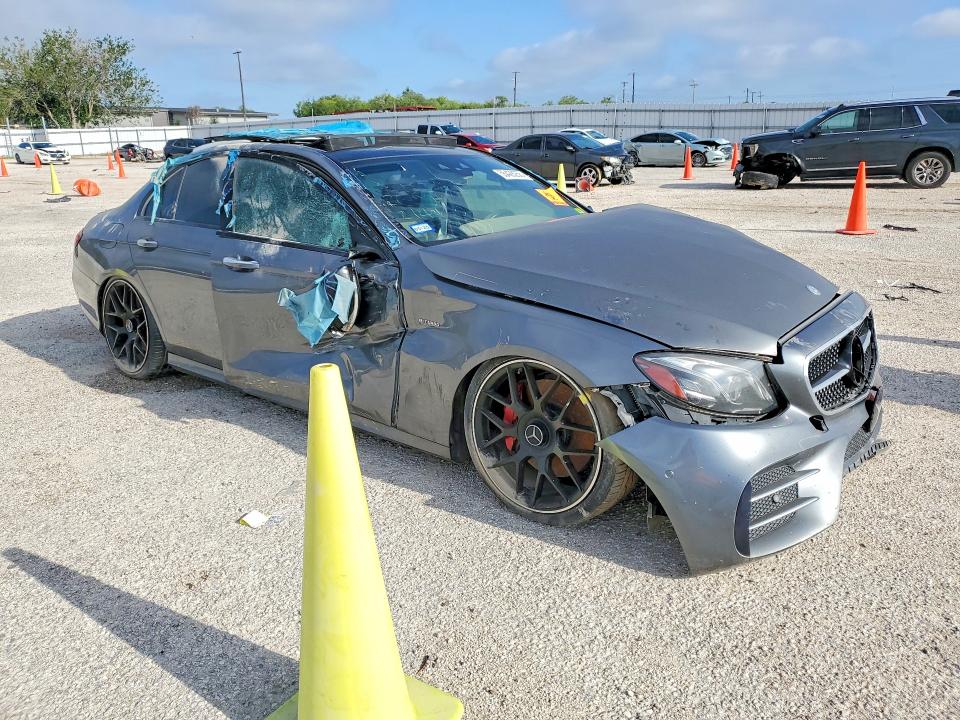 2017 Mercedes-benz VIN WDDZF6EB8HA214460 COPART salvage auction — FRONT END, Tx - Salvage Vehicle Title, sold $10 on 2026-07-30 (photo 4)