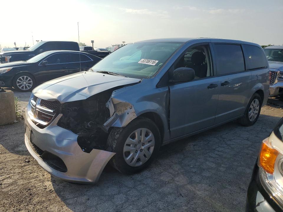 2019 Dodge Caravan VIN 2C4RDGBG8KR805607 — COPART salvage auction photo