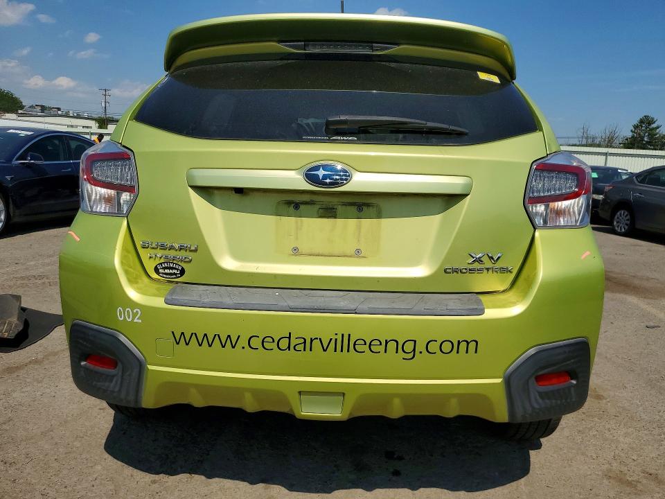 2014 Subaru Xv VIN JF2GPBCC7EH264645 COPART salvage auction — FRONT END, Pa - Certificate Of Salvage, sold $850 on 2026-07-17 (photo 6)